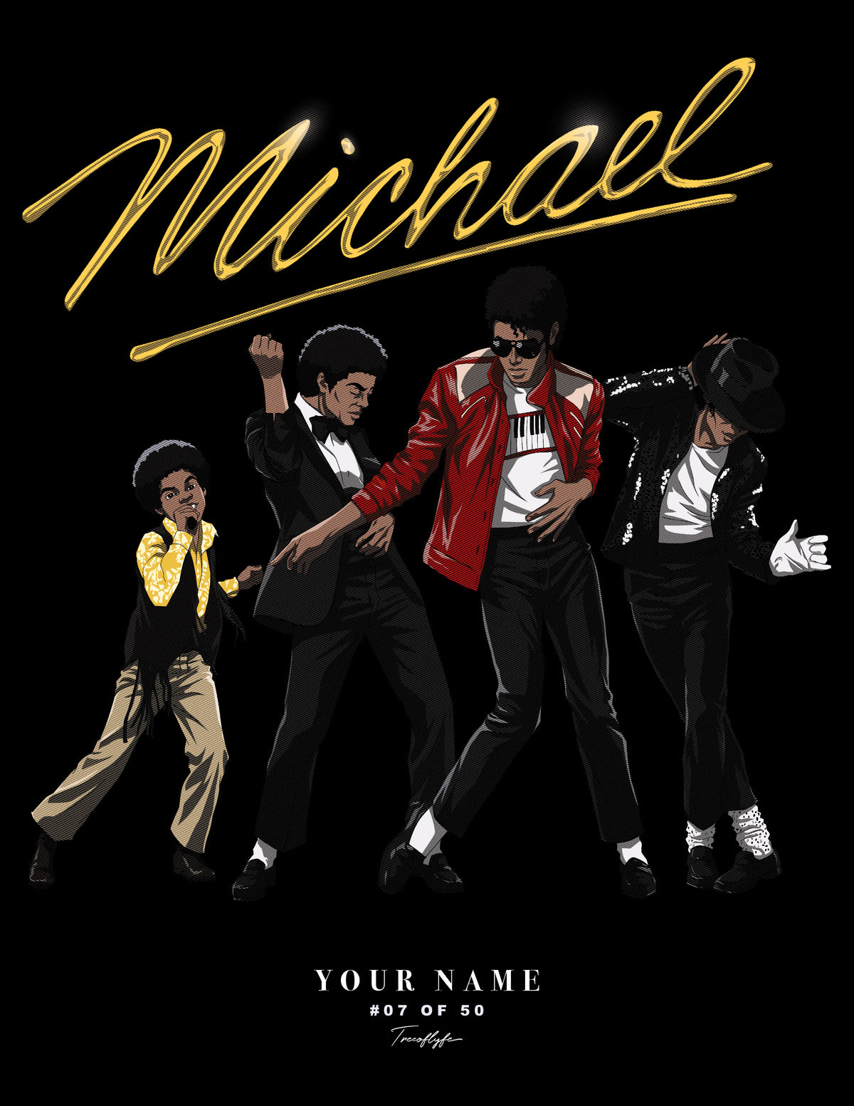 MICHAEL Limited Edition Art Apparel Tee