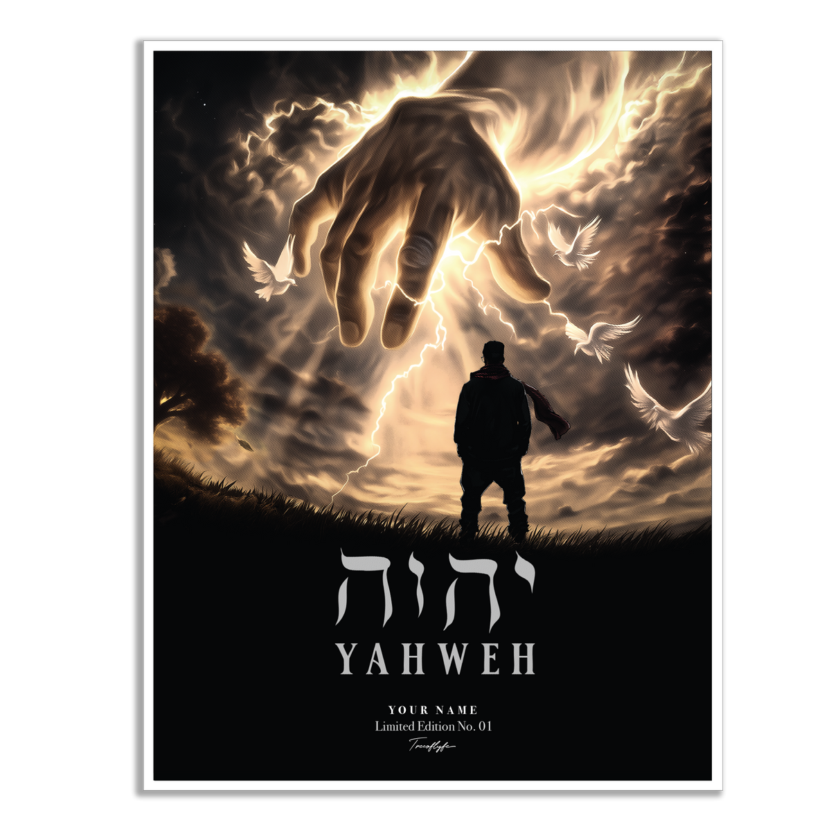 YAHWEH TEE 001 - THE HAND