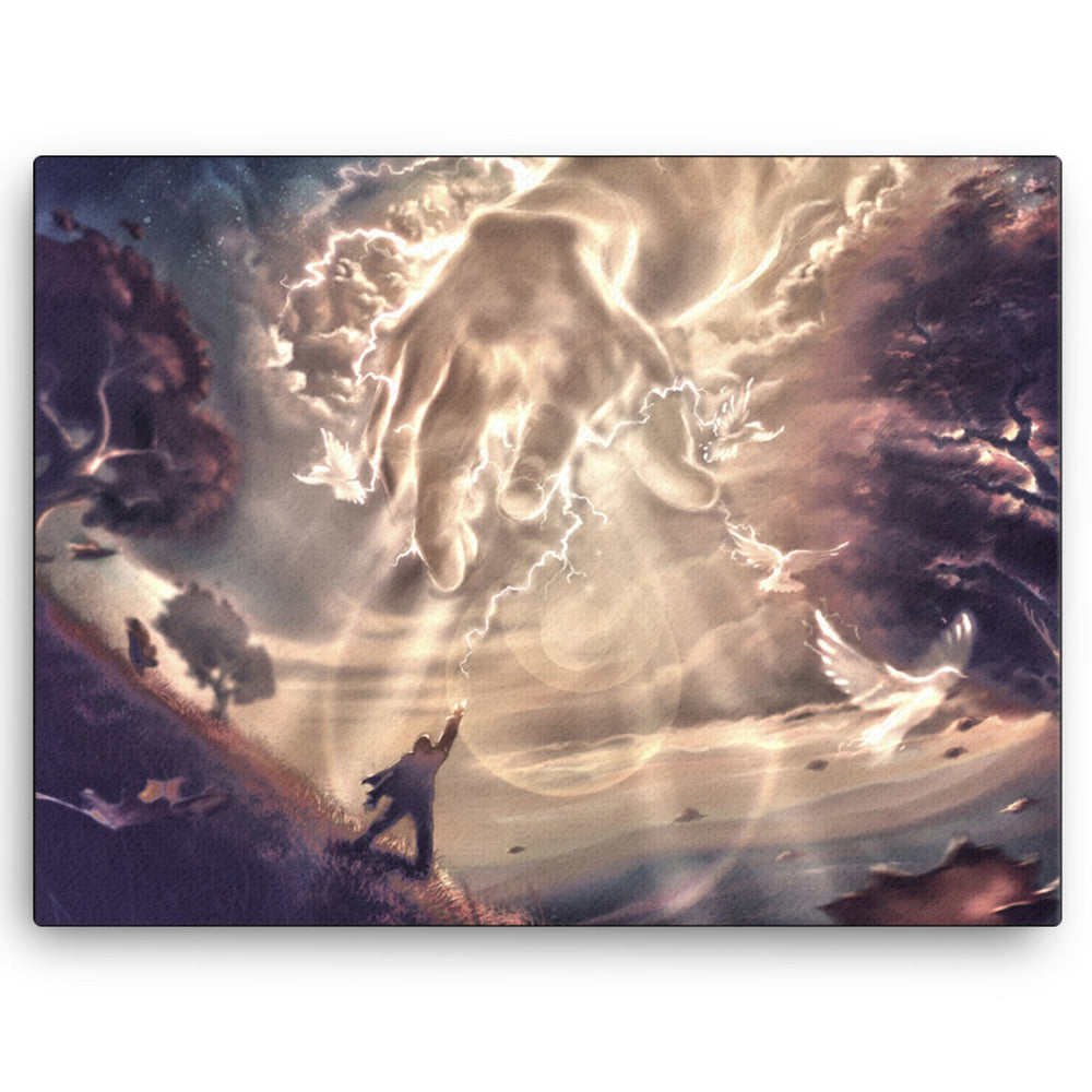 Yahweh 18"x24" Canvas Print