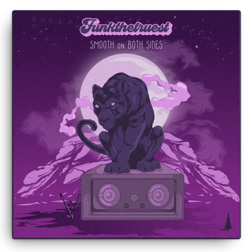 Smooth on Both Sides 20x20" Canvas Print