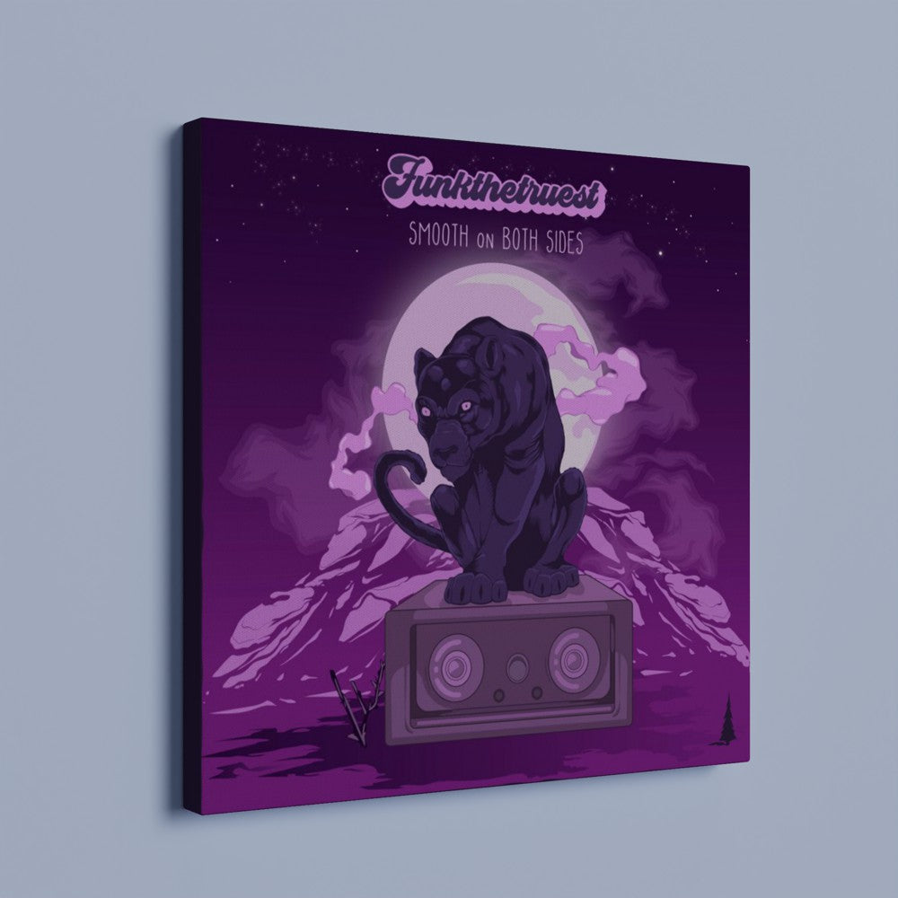 Smooth on Both Sides 20x20" Canvas Print