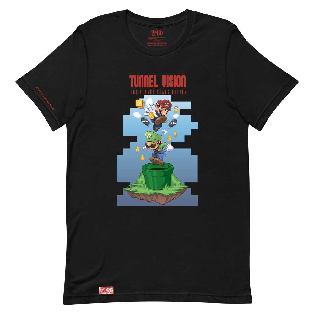 Super Mario Bros Tunnel Vision T-shirt