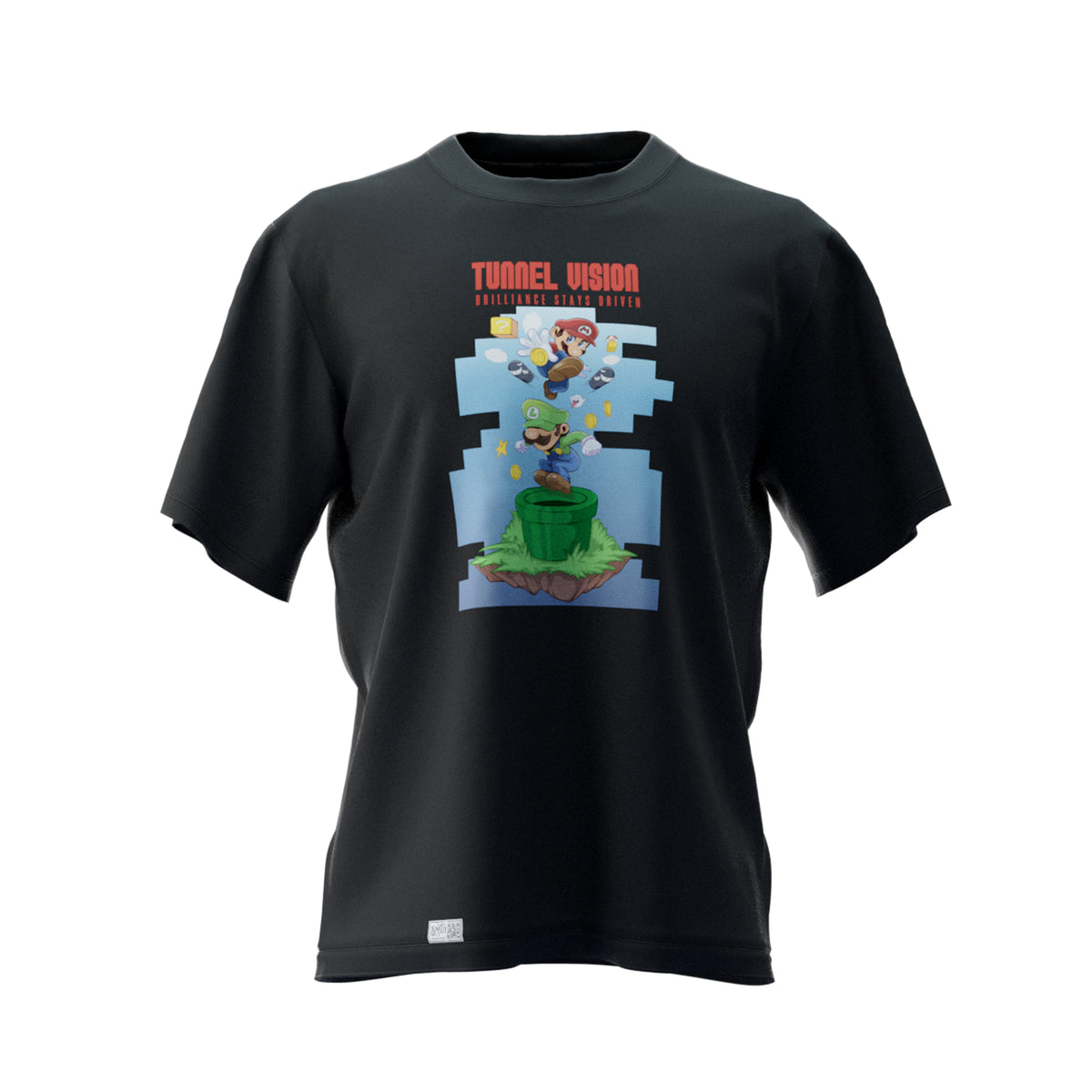 Super Mario Bros Tunnel Vision T-shirt