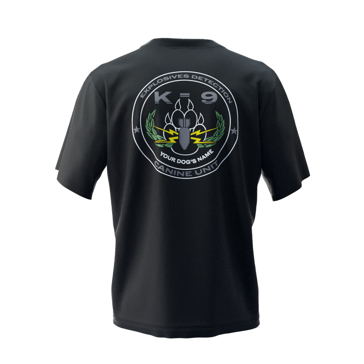 K-9 Unit Explosives Detection Custom T-Shirt