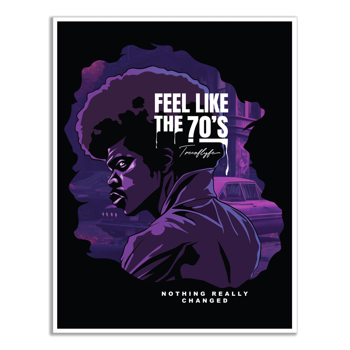 Feel Like the 70's Apparel Art T-shirt 02