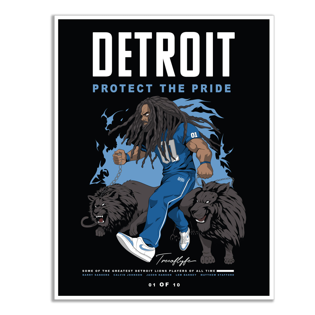 DETROIT: Protect The Pride Apparel Art T-Shirt