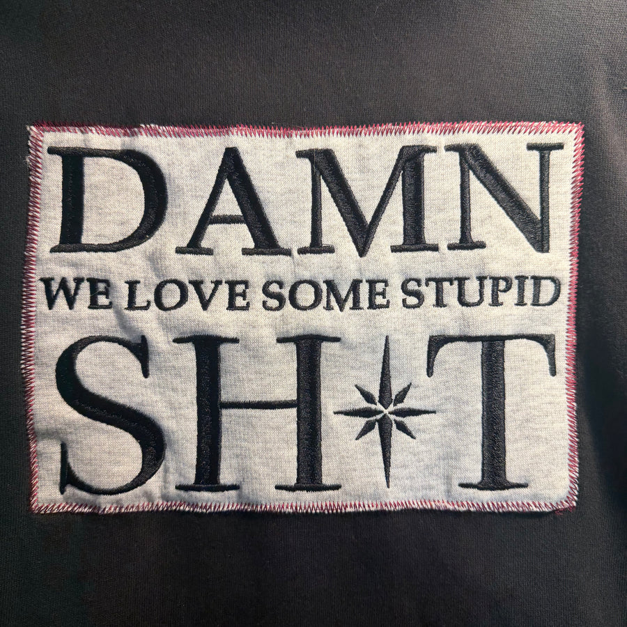Embroidered patch · DAMN SH*T