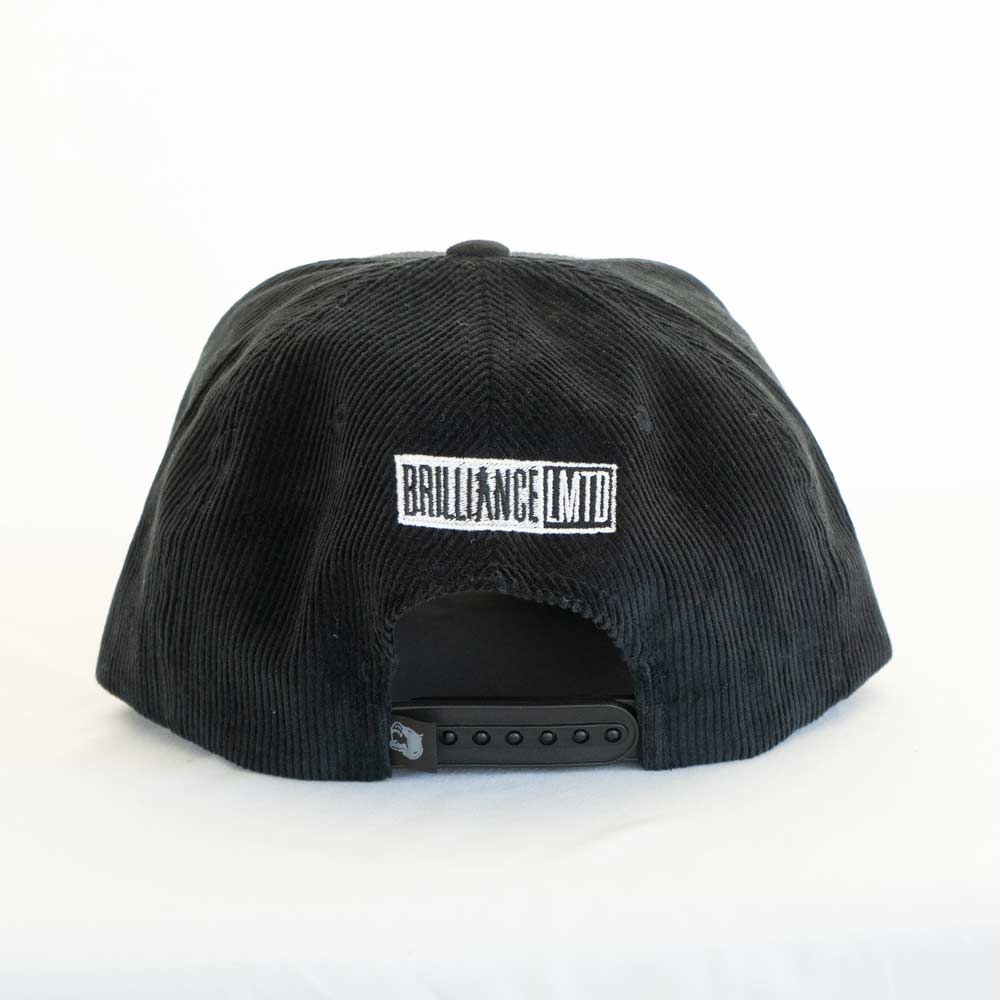 Black Brilliance Corduroy Snapback – BLMTD