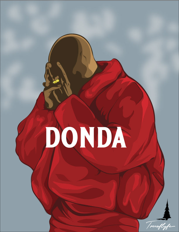 Donda 8.5x11 Print